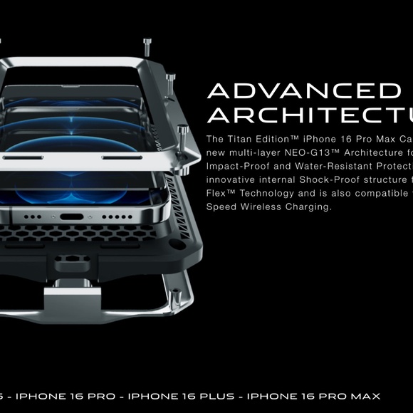 NEW BLACK SUPER HI-QUALITY EXTREME LIMITED EDITION I PHONE 16 PRO MAX COVER - Picture 5 of 16